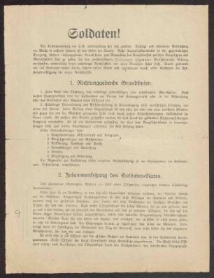 Garnisonsrat Ludwigsburg: Organisation, Unterstellung der Soldatenräte Asperg und Kornwestheim, Wahlen und Zusammensetzung, einzelne Mitglieder, Aufhebung