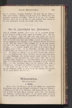Missionsrundschau