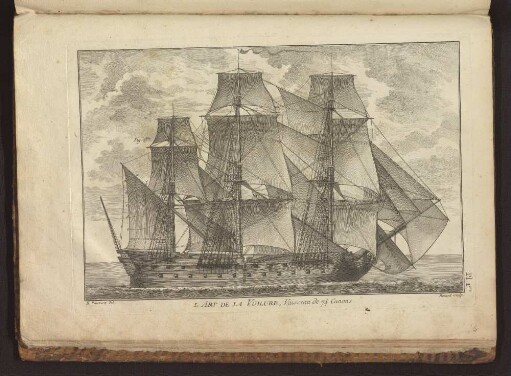 Pl. 1. Vaisseau de 74 Canons.