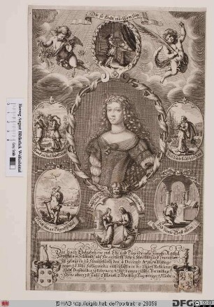 Bildnis Rachel Sophia von Selmnitz