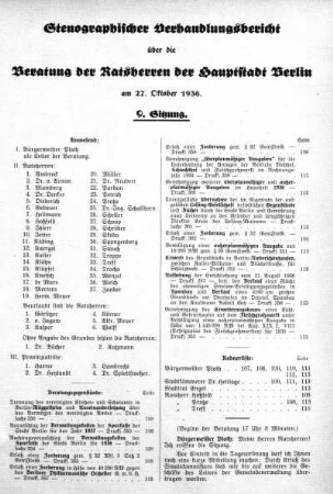 Nr. 9, 27. Oktober 1936