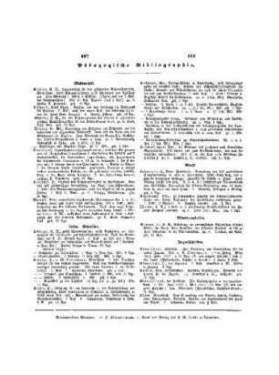 Pädagogischen Bibliographie