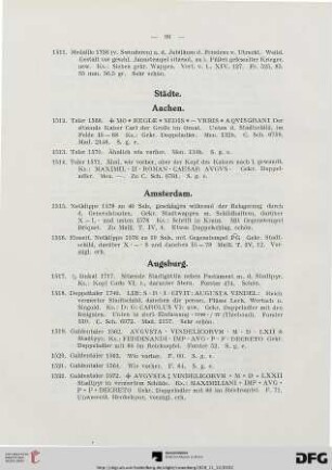 Städte (Nr. 1512-2253)