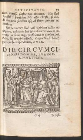 Die Circumcisionis Domini ...