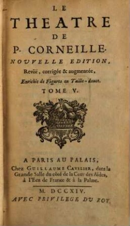Le Theatre De P. Corneille, 5