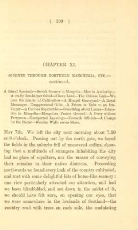 Chapter XI. Journey through Northern Manchuria, etc. - continued