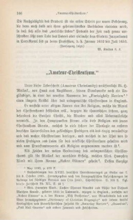 166-182 "Amateur-Christenthum"