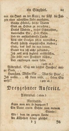 Dreizehnter Auftritt