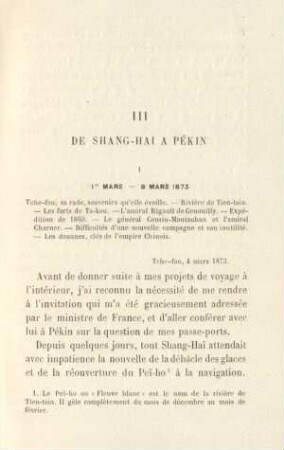 I. 1er Mars - 8 Mars 1873