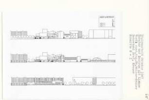 Theater und Zentrum Alt-Lietzow, Berlin-Charlottenburg (Diplomarbeit bei Willy Kreuer): Schnitte