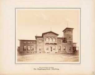 Halle-Sorau-Gubener Eisenbahn. Empfangsgebäude, Eilenburg: Ansicht