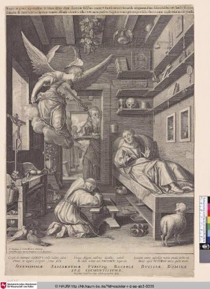 [Der Hlg. Franz in Ekstase; S. Francis in ecstasy]