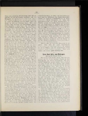 Hans Paul Frhr. von Wolzogen.