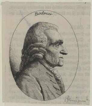 Bildnis des Johann Jacob Bodmer