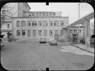 Dresden-Friedrichstadt, Schlachthofring. Schlachthof (1906-1910; H. J. Erlwein). Kessel- und Maschinenhaus
