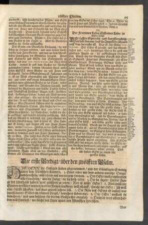 ... über den zwölfften Psalm