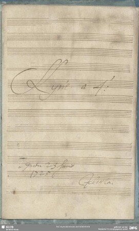 Kyrie - Mus.2358-D-32 : S, Coro, orch - a; ZWV Z 27