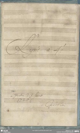 Kyrie - Mus.2358-D-32 : S, Coro, orch - a; ZWV Z 27