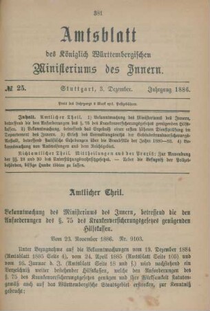 Dezember: No. 25. - No. 26.