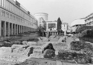 Archäologischer Garten; Frankfurt, Bendergasse 1, Bendergasse 3, Bendergasse 5, Braubachstraße 15, Markt 5, Markt 7, Markt 9, Markt 11, Markt 13, Markt 13a, Markt 15, Markt 15a, Markt 17