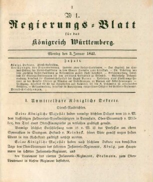3. Januar-31. Dezember = No. 1-62