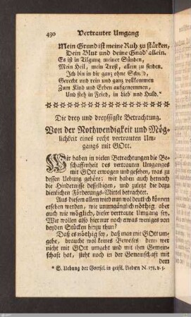 Die drey und dreyssigste Betrachtung.