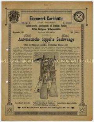 Automatische doppelte Sackwaage / Condensator mit doppeltwirkender Luftpumpe / Condensation mit Gradirwerk / Kollergang
