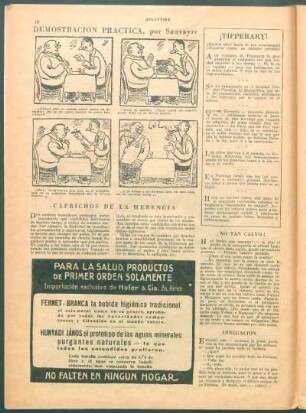 Caprichos de la herencia