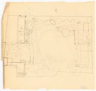 Garten Schraube, Magdeburg: Skizze Gartenplan