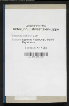 Realschule in Salzuflen [Alter Titel: Ausbau der städtischen Knaben-Mittelschule in Salzuflen zu einer lateinlosen Realschule], Band 5, Teil 2