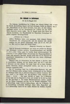Die Schlacht in Lothringen