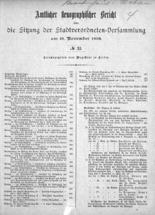 No. 33, 10. November 1892