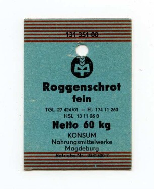 KONSUM Nahrungsmittelwerke Magdeburg