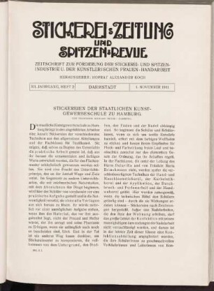 12: Heft 2, 1. November 1911