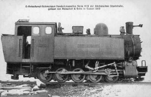 E Heißdampf-Schmalspur-Tenderlokomotive der Sächsischen Staatsbahn