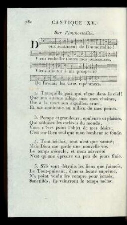 Cantique XV.