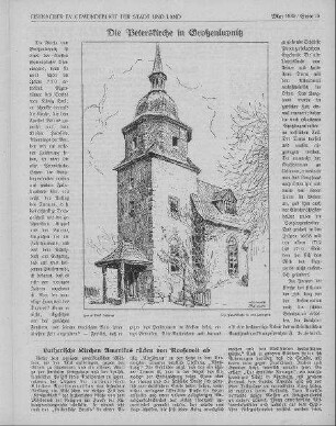 Die Peterskirche in Großenlupnitz / Helmbold