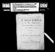 Joseph Boulogne de Saint George: Concerto / A Violon Principal / Premier et Second Violon Alto et Basse / Deux Hautbois Deux Cors / Composés / par / Mr De St George / G-dur Paris, Sr. Sieber.