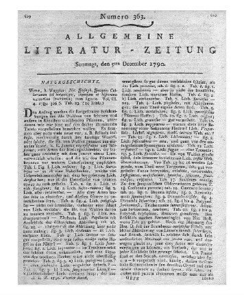 [Esper, E. J. C.]: Die Pflanzenthiere in Abbildungen nach der Natur mit Farben erleuchtet nebst Beschreibungen. Lfg. 5. Nürnberg: Raspe 1790