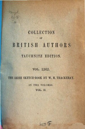 The Irish sketch-book, 2