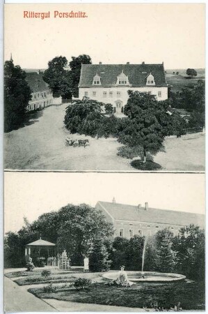 Porschnitz. Rittergut
