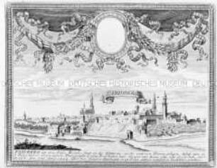 Friedberg (Wetterau) in Hessen (Illustration aus Bodenehr, Europens Pracht II