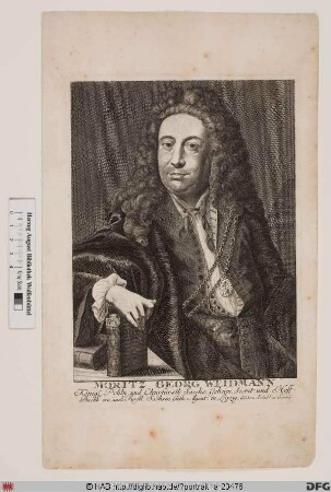 Bildnis Moritz Georg Weidmann d. J.