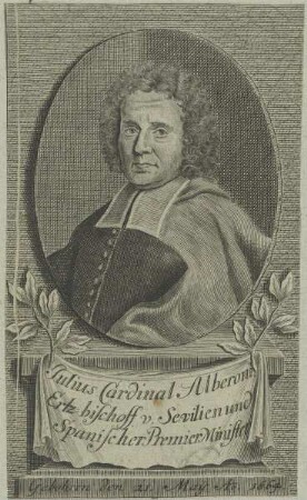 Bildnis des Julius Alberoni