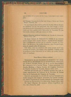 "Ensayos literarios, jurídicos, históricos", por Horacio H. Dobranich