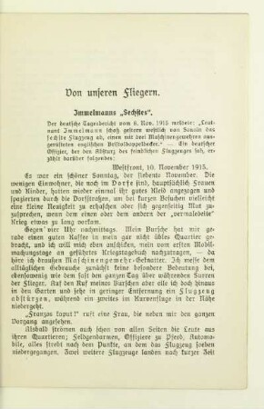 Von unseren Fliegern