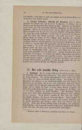 35. Der erste punische Krieg (264-241 v. Chr.)