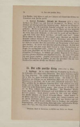 35. Der erste punische Krieg (264-241 v. Chr.)