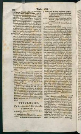 112-131, Titulus XII. De scrutinio in ordine faciendo - Titulus XXVII. De officio custodis