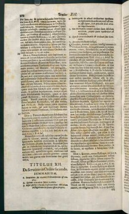 112-131, Titulus XII. De scrutinio in ordine faciendo - Titulus XXVII. De officio custodis
